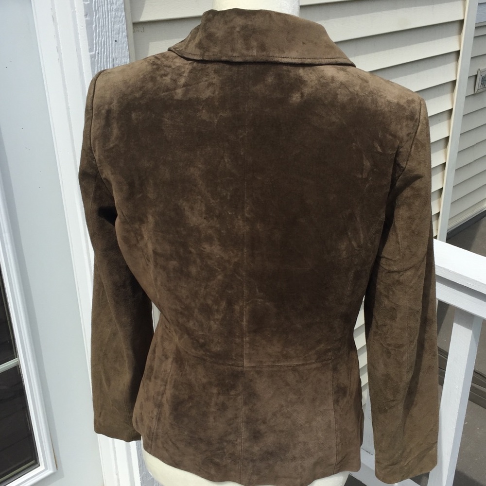 Alfani Suede Jacket.  size M - Picture 6 of 7